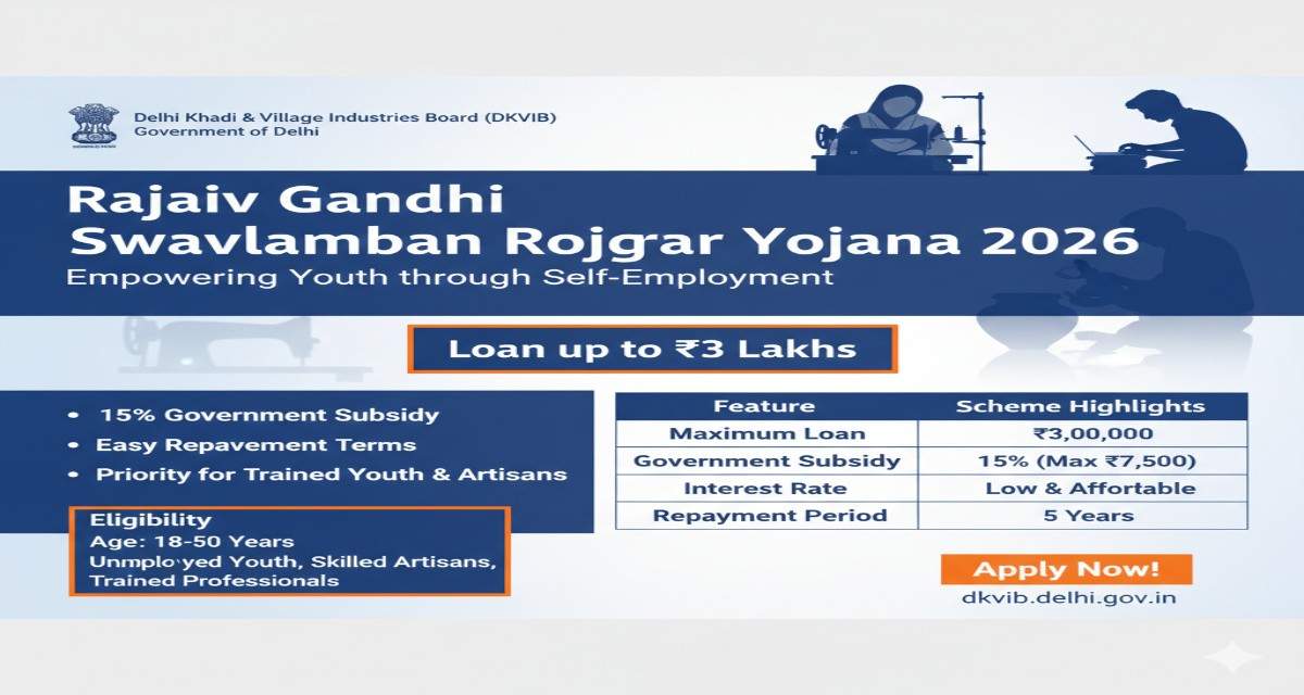 Rajiv Gandhi Swavlamban Rojgar Yojana