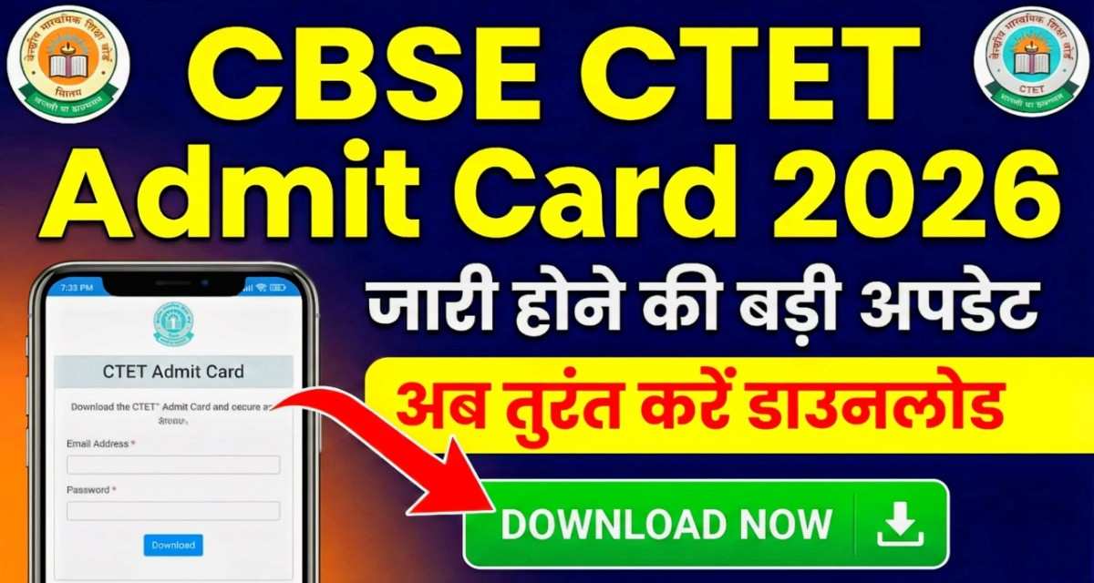 CTET Exam City 2026