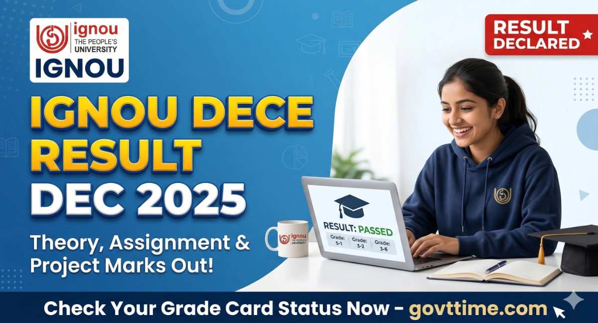IGNOU DECE Result Dec 2025