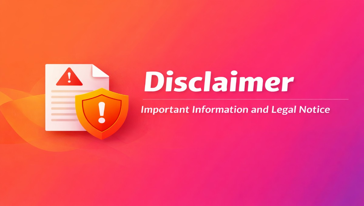 Disclaimer - Govt Time