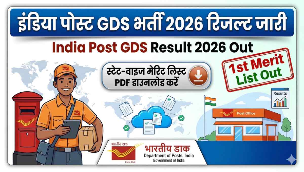 India Post GDS Result 2026