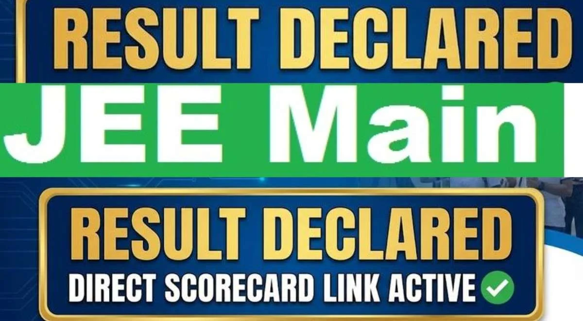 JEE Mains Results 2026