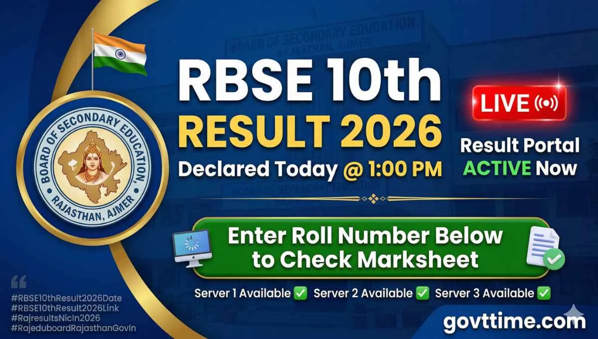 RBSE 10th class Result