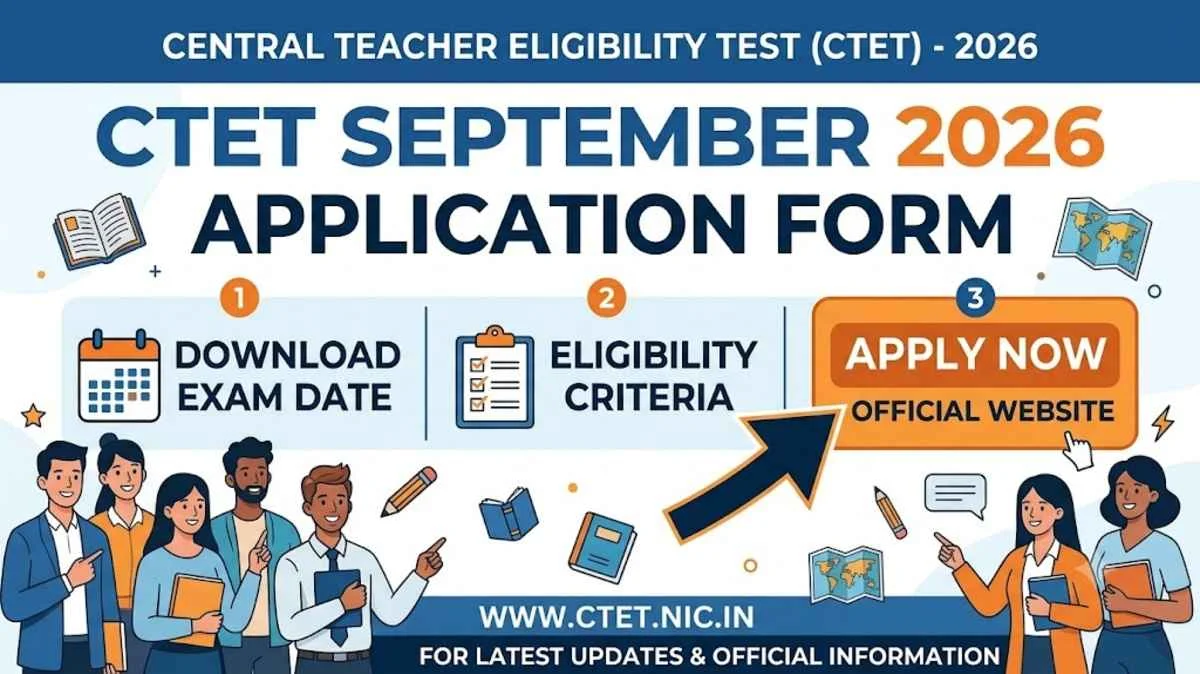 CTET September 2026 Application Form