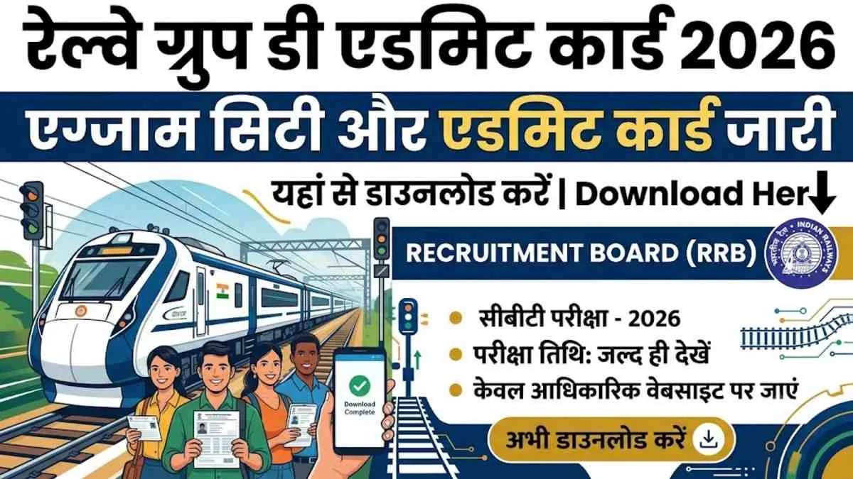 Railway Group D Admit Card 2026